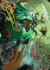Art Series (15/54) Gold Signature - Aatchik, Emerald Radian